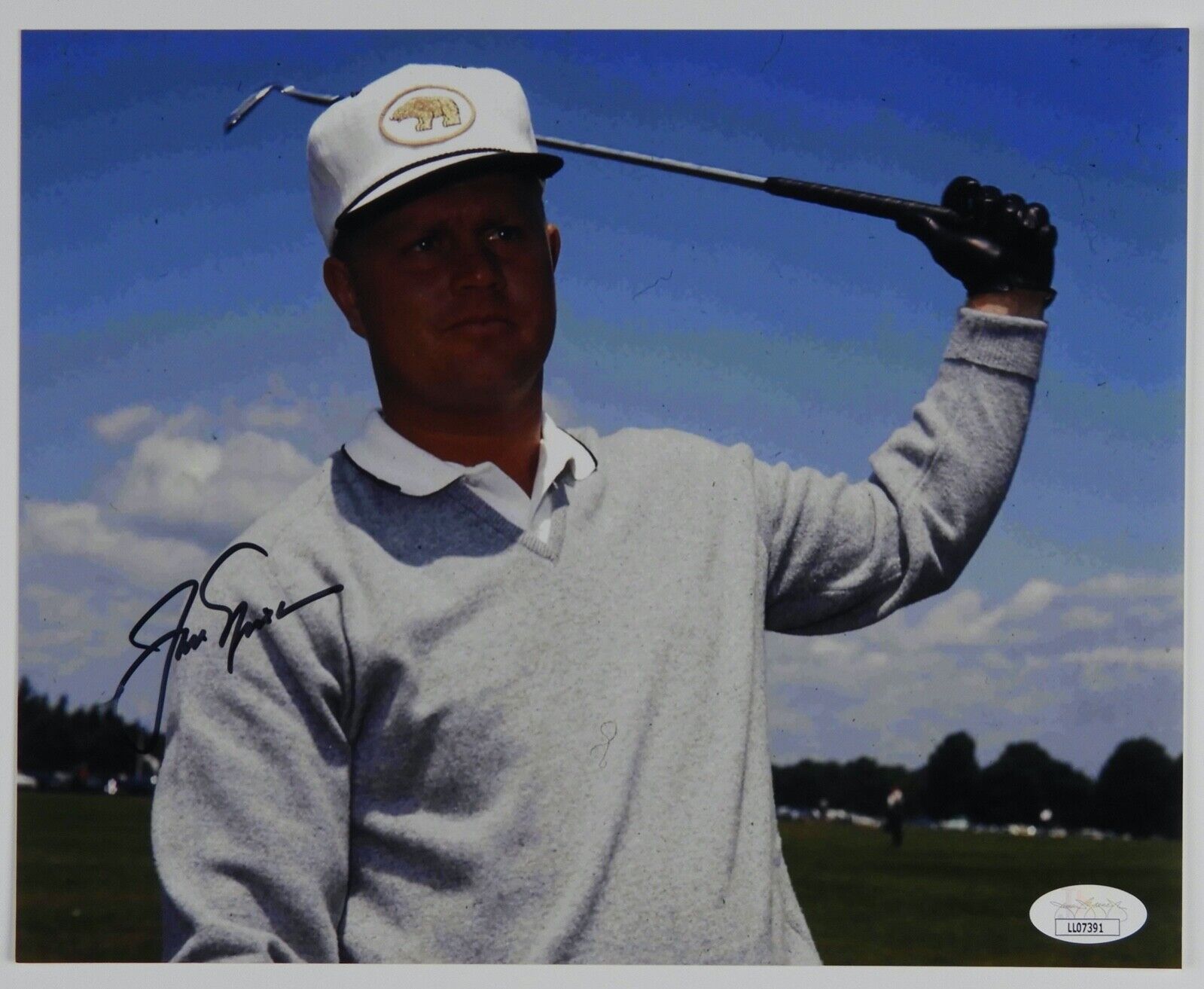 Jack Nicklaus JSA Autograph Signed 8 x 10 The Golden Bear Legendary Golfer