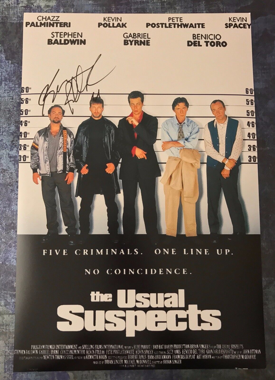 GFA The Usual Suspects * KEVIN POLLAK * Signed Autographed 12x18 Photo Poster painting AD2 COA