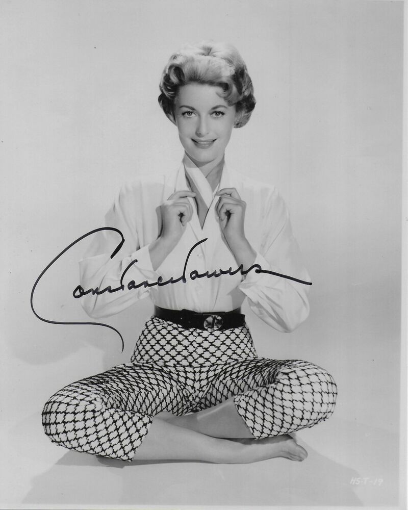 Constance Towers Original Autographed 8X10 Photo Poster painting #4 - The Horse Soldiers