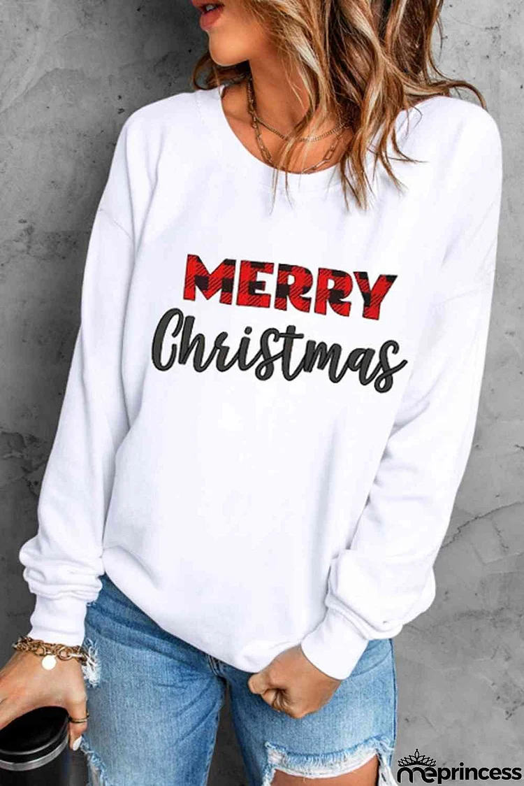 MERRY CHRISTMAS Graphic Sweatshirt