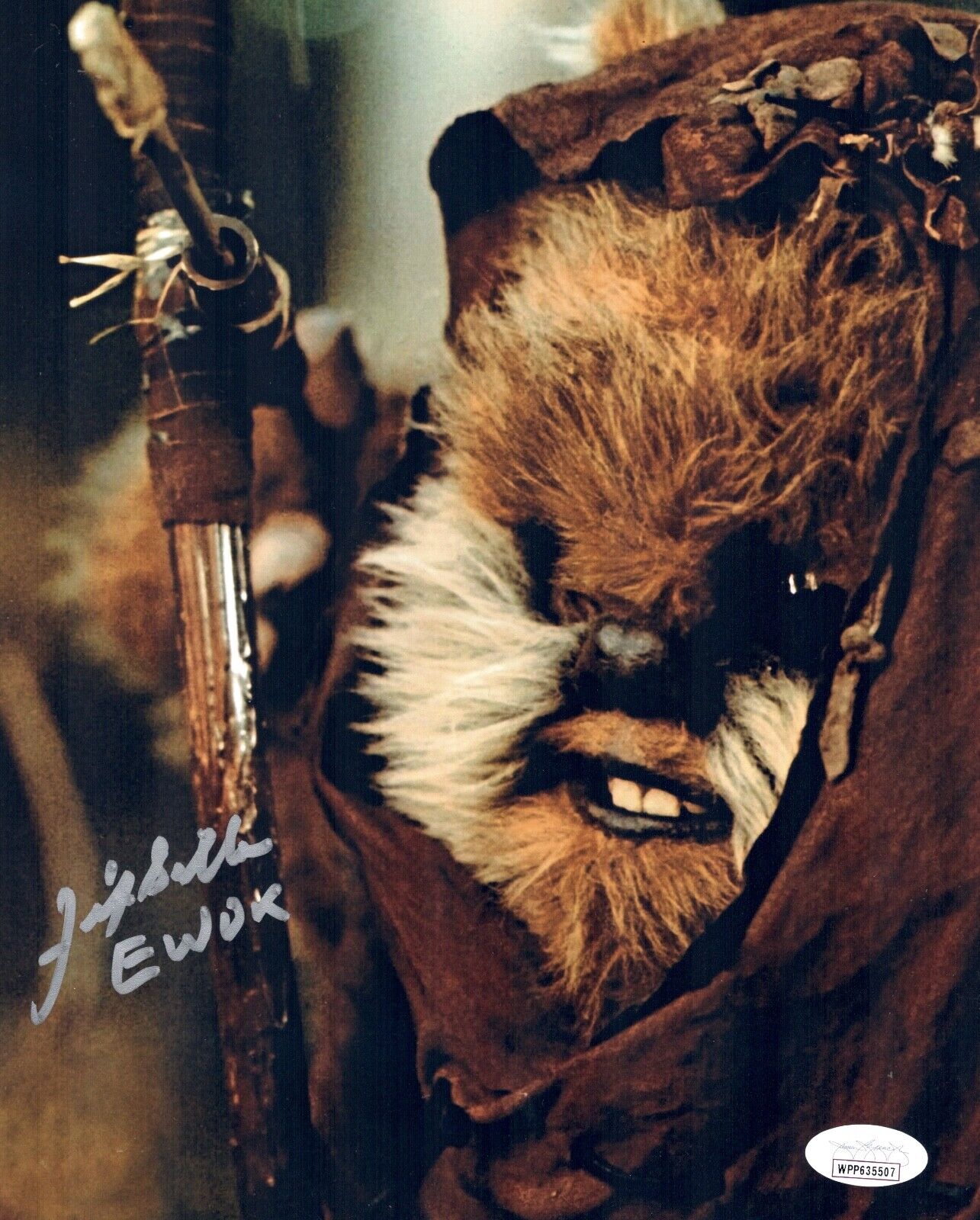 FELIX SILLA Signed 8x10 STAR WARS EWOK Photo Poster painting IN PERSON Autograph JSA COA WPP