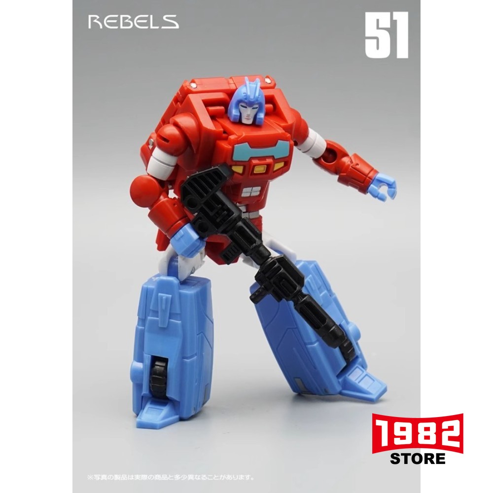 MFT MF-51 REBELS Orion Mini Robot Transformer Toy Model Action Figure New Release Detailed Design Articulated Joints Premium Collectible Sci-Fi Figurine Adult Collector Gift Kids Play Toy