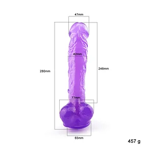 Jelly Dildo Realistic With Suction Cup Penis G Spot Sex Toy