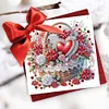 6Pcs Diamond Painting Love Flower Gifts Diamond Painting Greeting Card for Adults Beginners