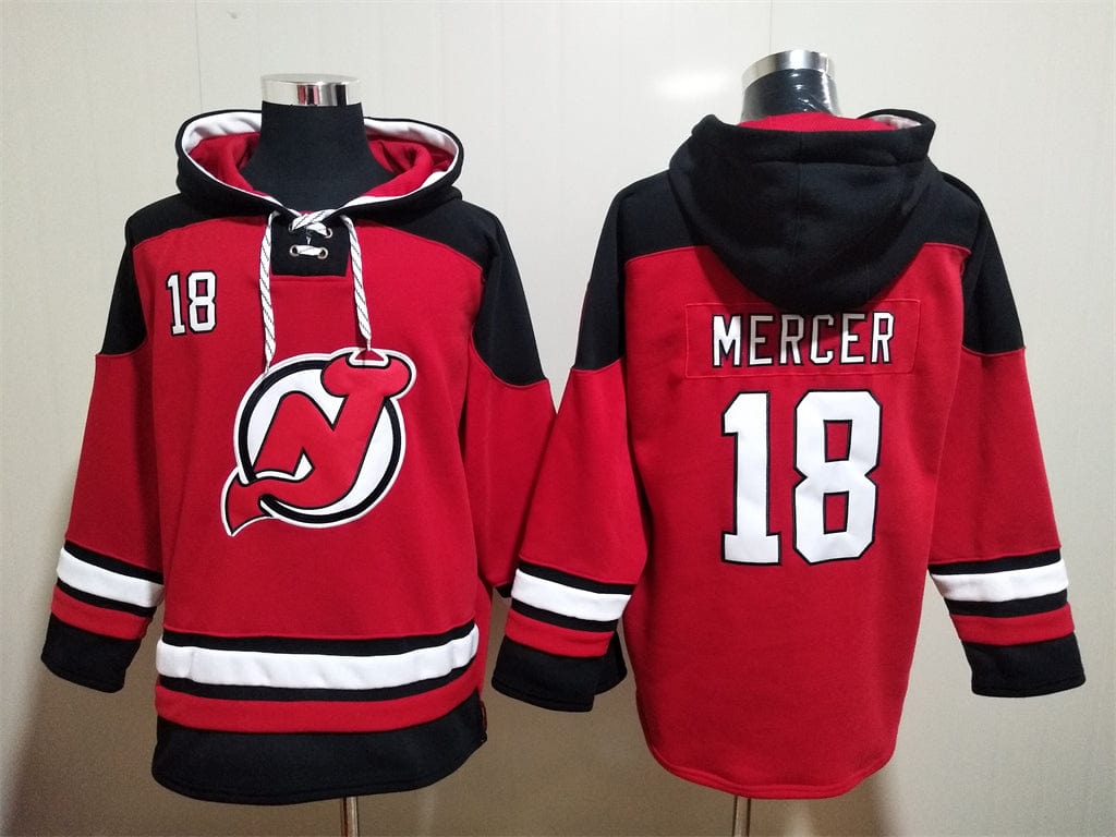 New Jersey Devils Hoodie #18 MERCER mysite