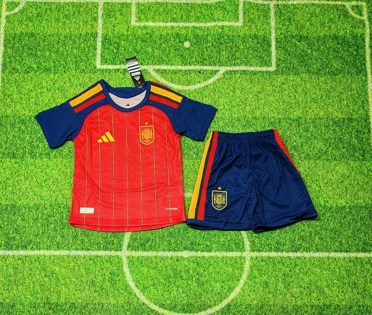 2026 Spain Home Jersey for Children