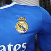 Joyfball 2025/2026 Player Version Long Sleeve Real Madrid Third Away Football Jersey（The player version jersey is a bit tight, please pay attention to the size selection）