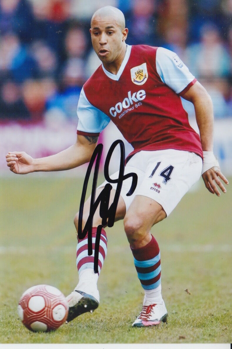 BURNLEY HAND SIGNED TYRONE MEARS 6X4 Photo Poster painting 1.