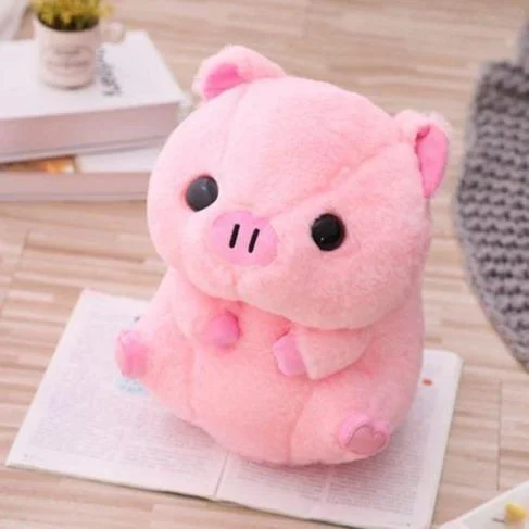 Pink Piggy Plush Toy