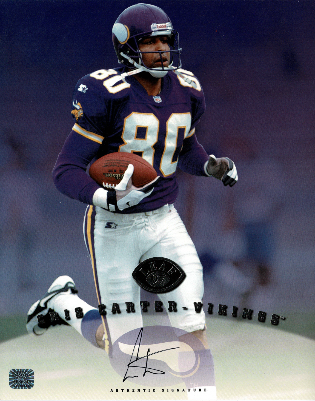 Cris Carter signed autographed 8x10 Photo Poster painting! RARE! AMCo Authenticated! 10715