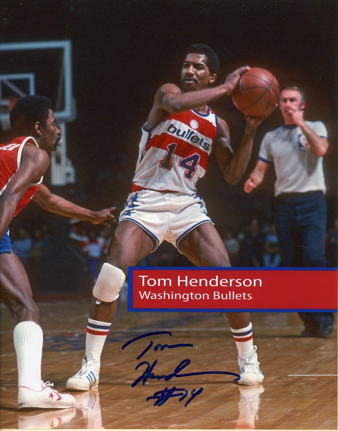 Tom Henderson Autographed 8x10 Bullets In Person#2