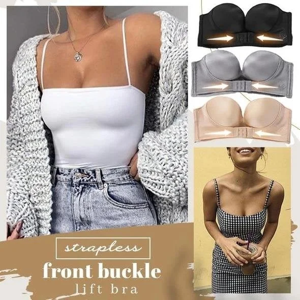 SUMMER SALES- Flypiggy Strapless Front Buckle Lift Bra(BUY 4 GET 20% OFF AND FREE SHIPPING)