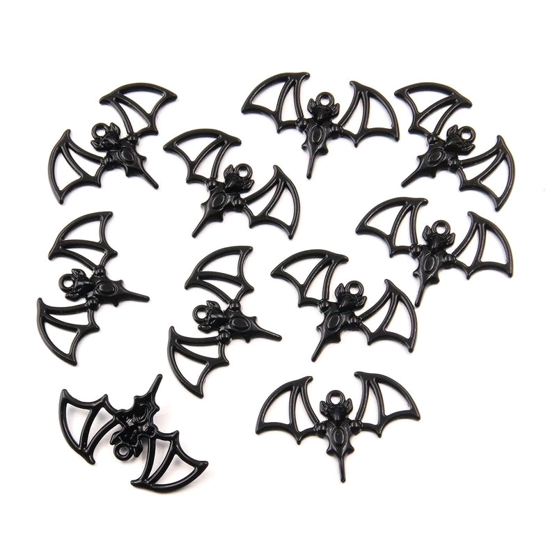 1 Piece Alloy Moon Bat Pendant Jewelry Accessories