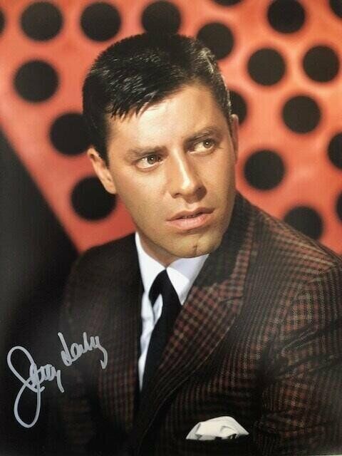 Jerry Lewis (1926-2017) 11X14 original signed Photo Poster painting