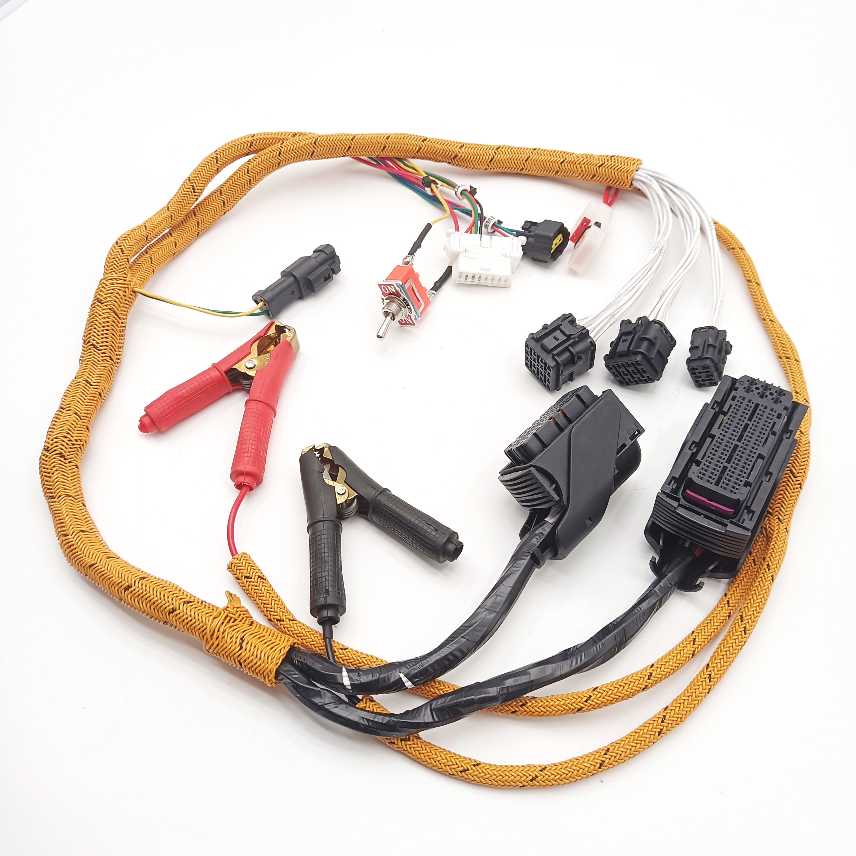 Diagnosis Wiring Harness for Mitsubishi 4M50 SANY SY215 Engine Start Testing Cable Excavator Engine Start Cable