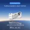 FunPaiLe Magnetic Camera Assistant MFI Certified Bluetooth Remote Control Assisted Zoom Photography Handheld Anti-Shake Stabilizer