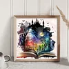 (Stamped/Counted) Magic Book - 11CT Cross Stitch 50*50cm/19.69*19.69in