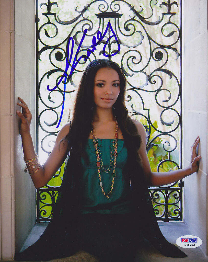 Kat Graham SIGNED 8x10 Photo Poster painting Bonnie The Vampire Diaries PSA/DNA AUTOGRAPHED