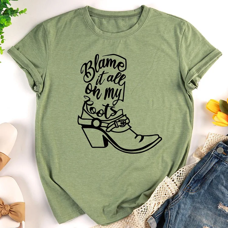 PSL - Blame it all on my roots T-Shirt-012053