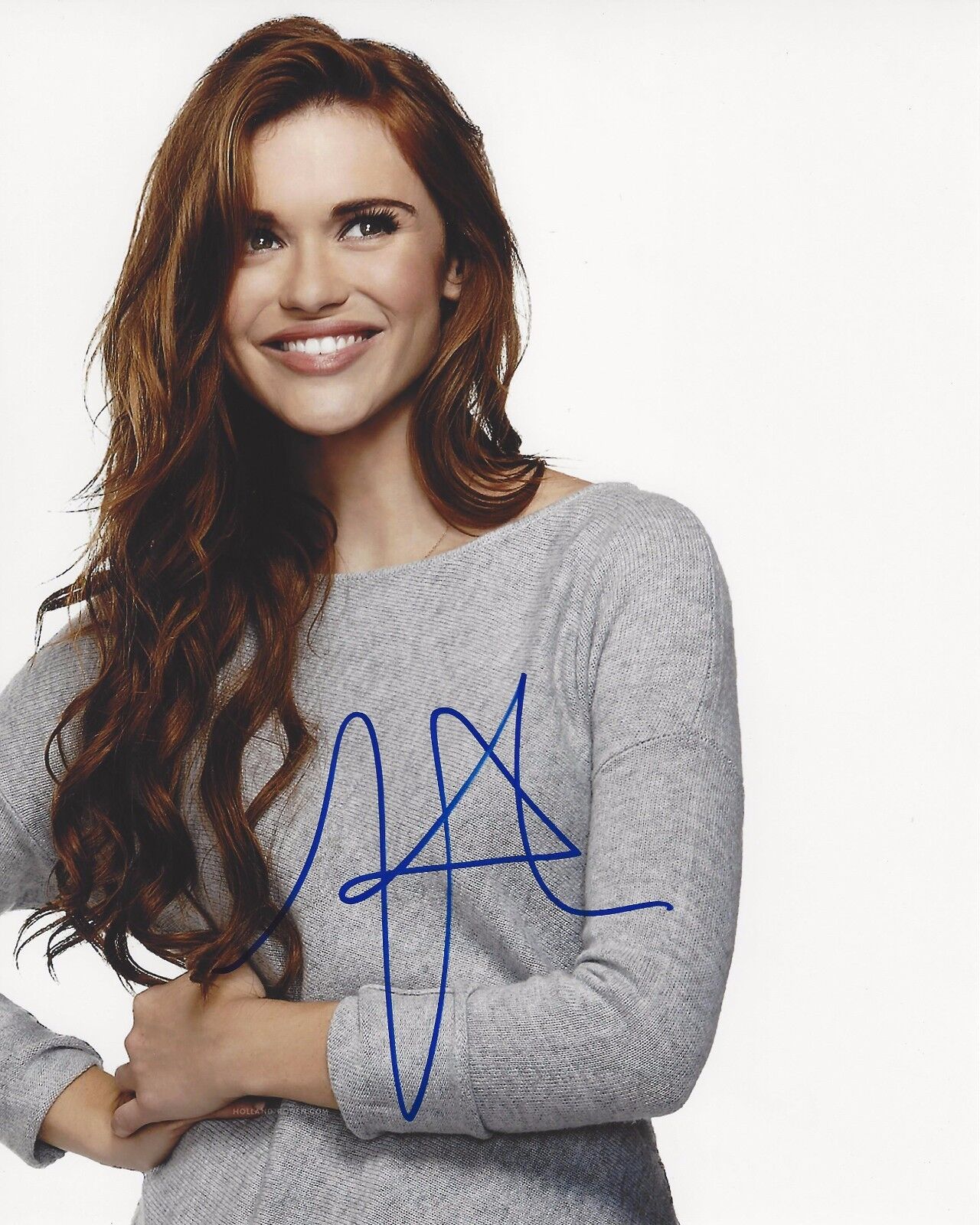 ACTRESS HOLLAND RODEN SIGNED TEEN WOLF 8X10 Photo Poster painting A W/COA LYDIA MARTIN