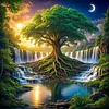 Luxury AB Velvet Diamond Painting Kit - Tree of Life