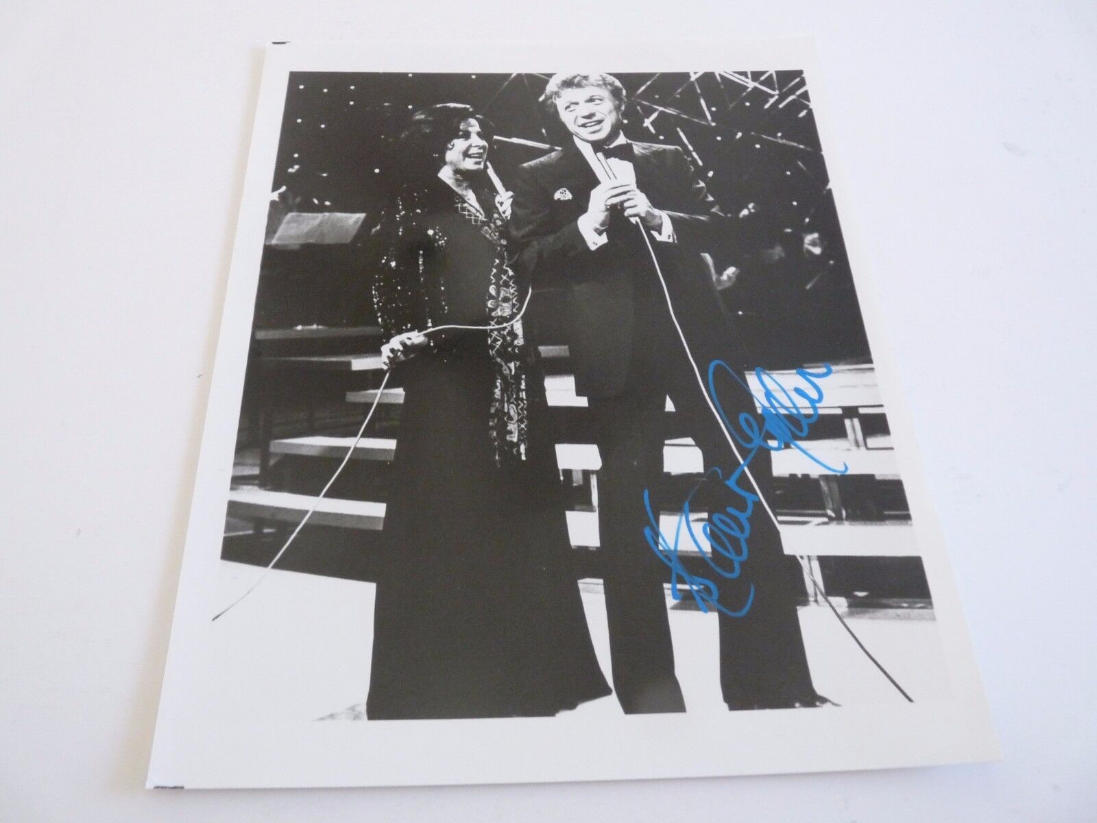 Eydie Gormé Signed Autographed 8x10 Promo Live Photo Poster painting PSA Guaranteed