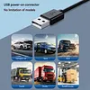 USB Powered Car Fan Vent Clip Car Cooling Fan 3 Speeds Quiet Brushless Motor 360 Rotatable for Sedan SUV RV Pickup Truck Van