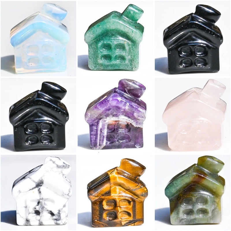 Minimalist Artistic Geometric Natural Crystal Artificial Decorations