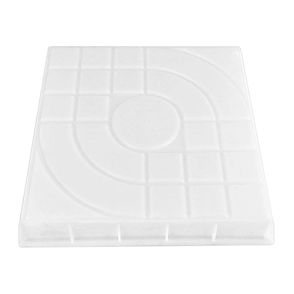 Garden Pavement Mold DIY Manually Propylene Paving Concrete Mould (Square)