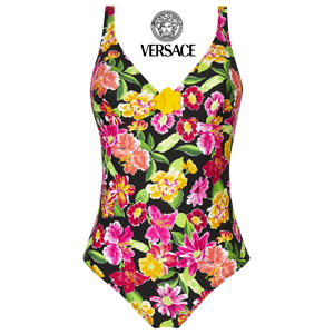 【Versace】Σέξι τυπωμένο κορμάκι μαγιό