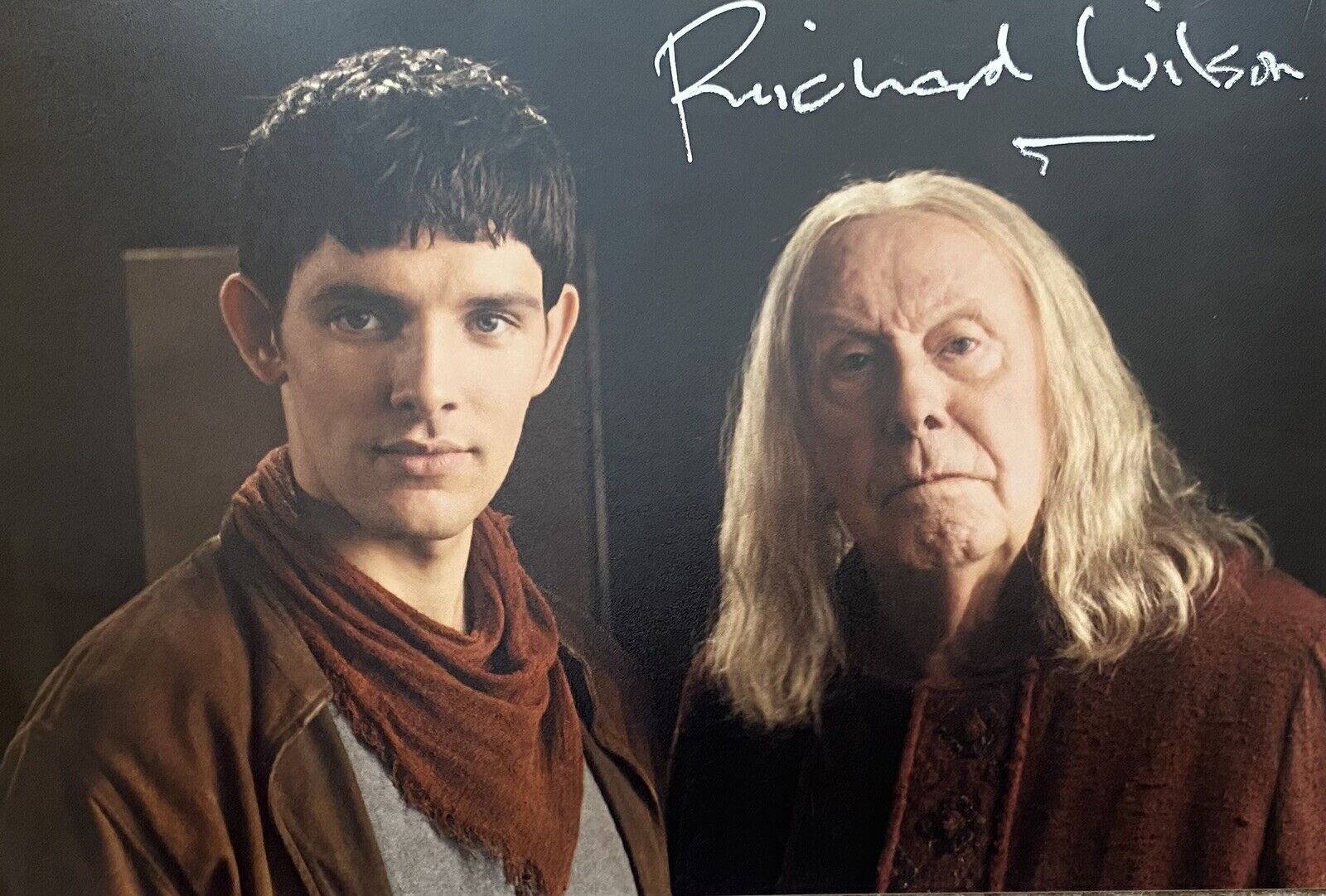 Richard Wilson Genuine Hand Signed Merlin 6x4 Photo Poster painting 3