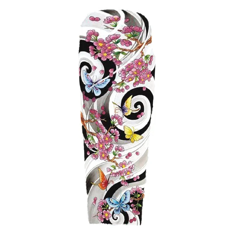 Temporary Fake Tattoo Butterfly For Woman Fashion Women Girl Temporary Paper Sticker Flower Fake Tattoo For Women Waterproof