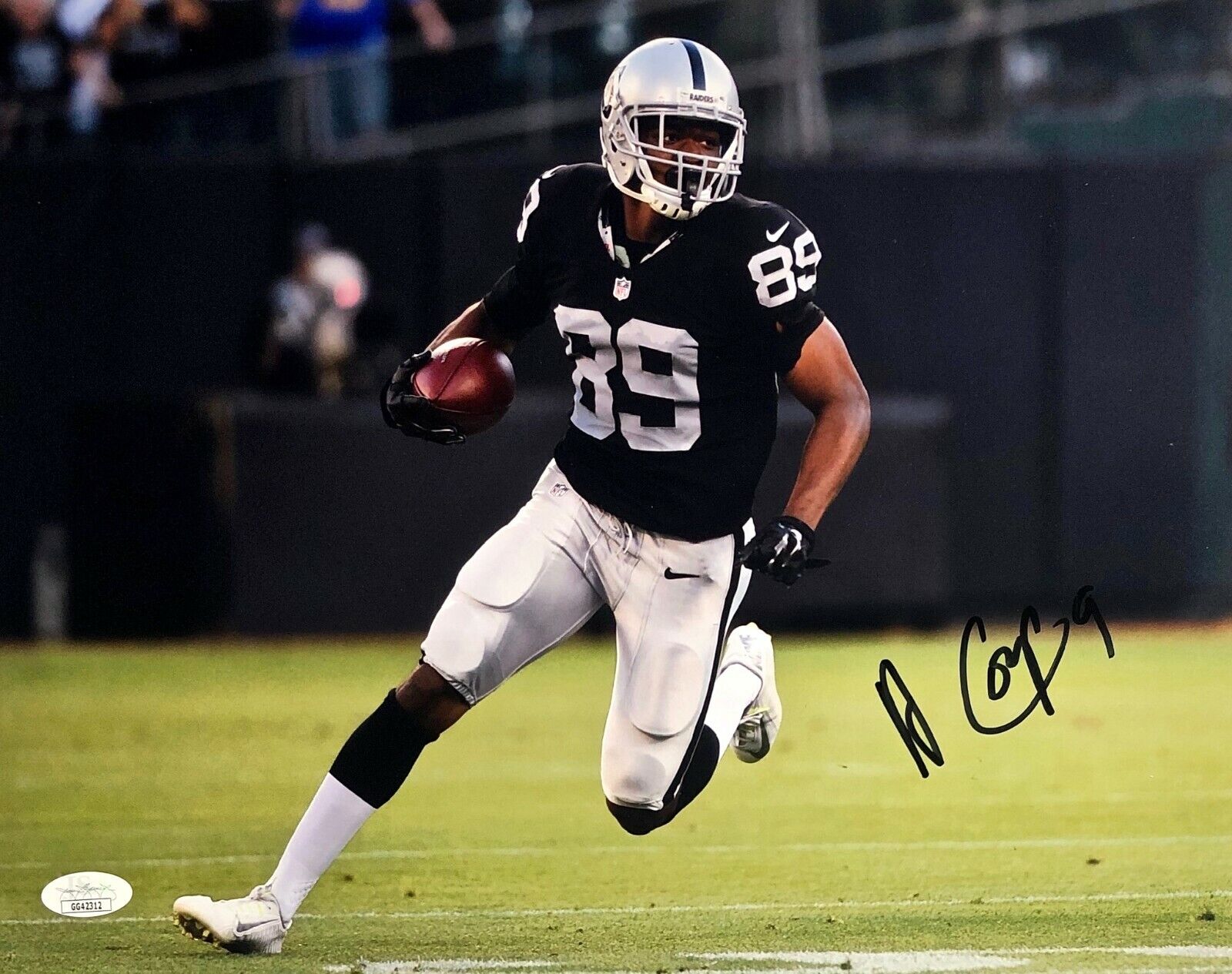 AMARI COOPER SIGNED Autographed 11x14 Photo Poster painting OAKLAND RAIDERS JSA CERTIFIED