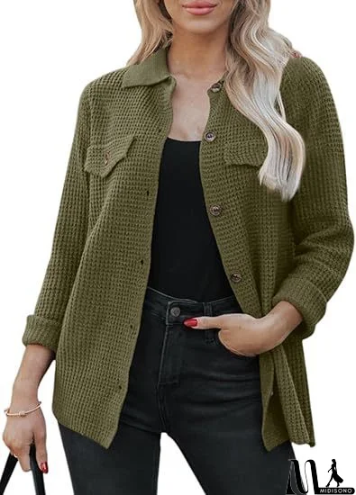 MidiSono - Stylish and Elegant winter Cardigan