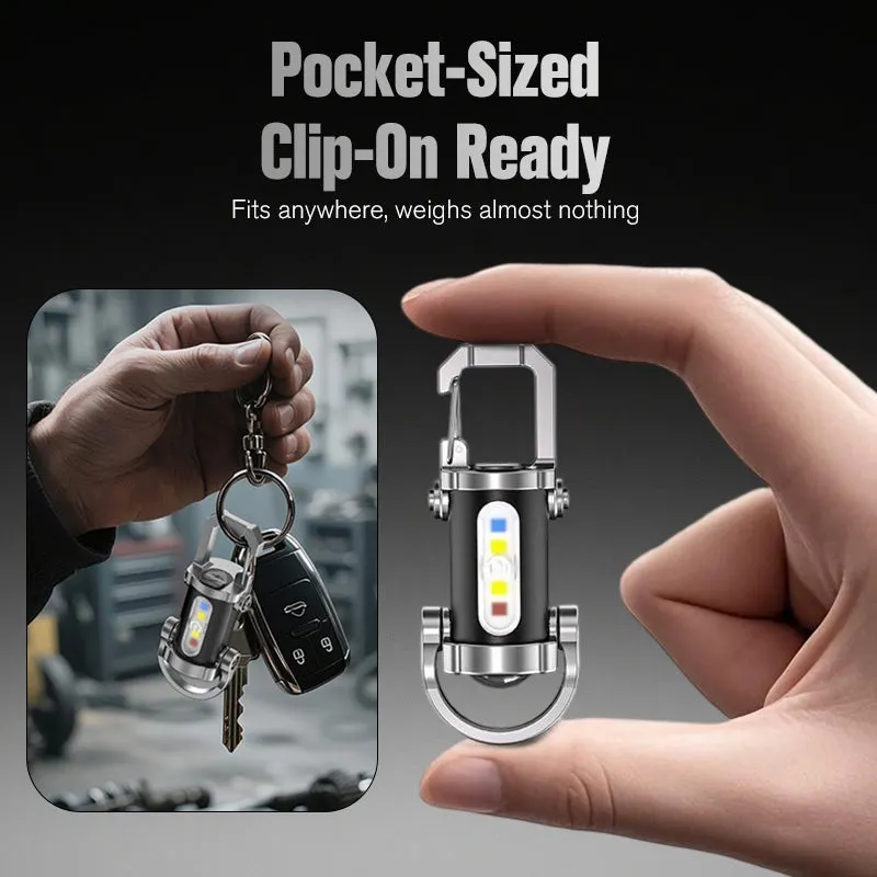 Pocket-sized with clip