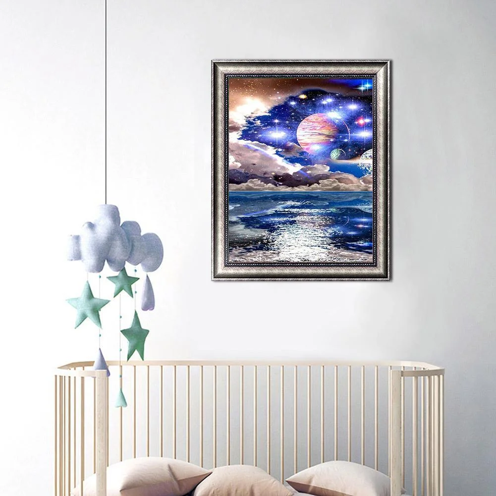 Diamond Painting - Full Round Drill - Sea Universe(40*30cm)