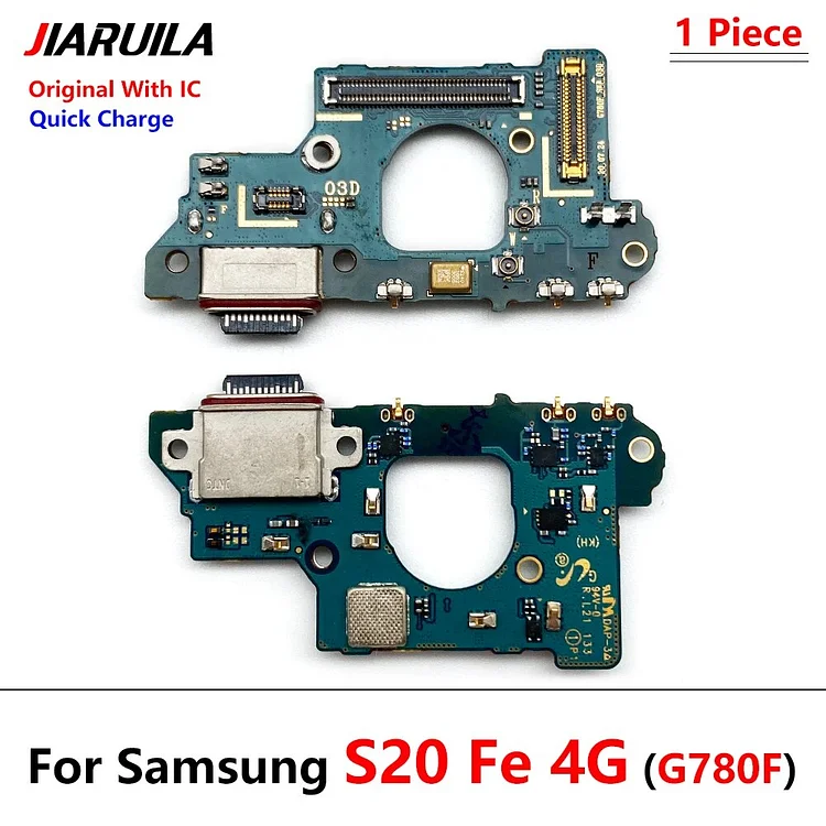 10Pcs, For Samsung S20 Fe 4G 5G G780 G780F G781 Dock Connector USB Charger Charging Port Flex Cable Microphone Board