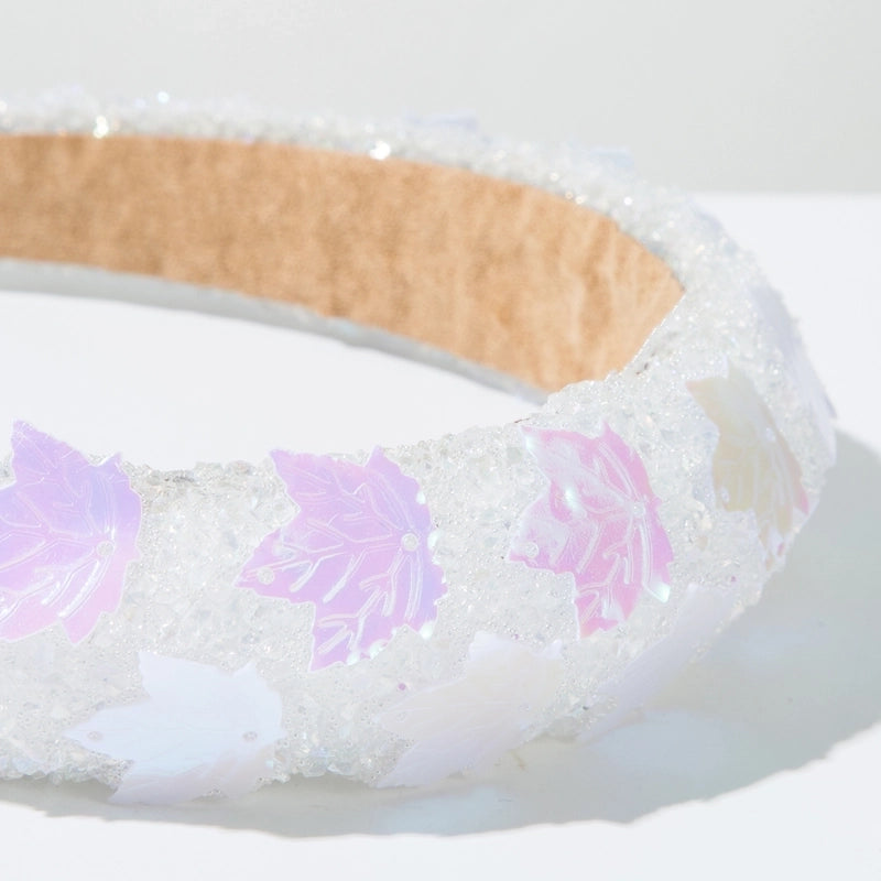 Casual Elegant Women’s Geometry Alloy Cloth Rhinestones Hair Band