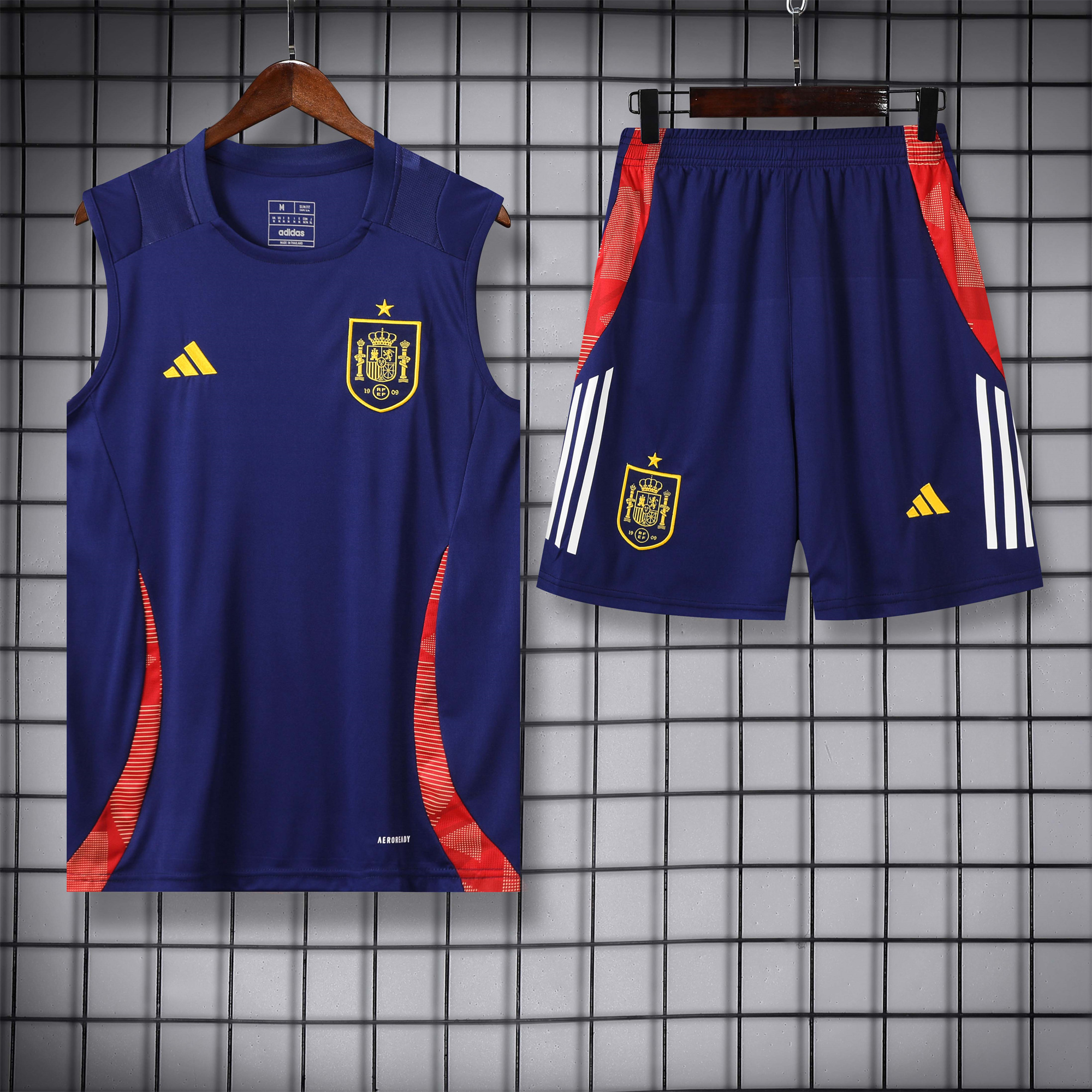 Spain 24-25 Vest Training Set - Deep Blue