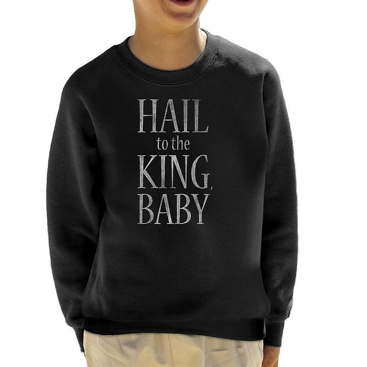 Evil Dead Hail To The King Baby Duke Nukem Kid's Sweatshirt