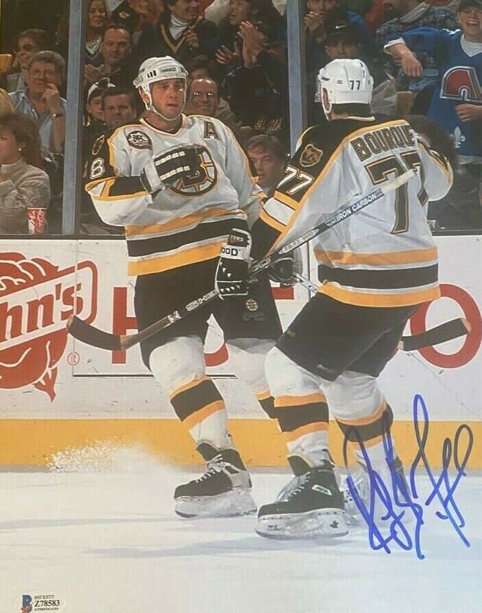 Ray Bourque signed autographed 11x14 Photo Poster painting Boston Bruins Cam Neely Beckett COA