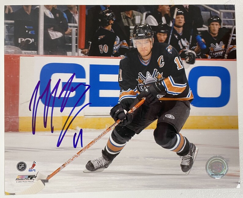 Jeff Halpern Signed Autographed Glossy 8x10 Photo Poster painting Washington Capitals - COA Matching Holograms