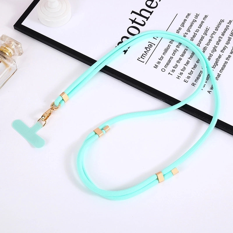 Minimalist Solid Color Nylon Mobile Phone Chain