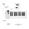 M-VAVE SMK25 Mini MIDI Keyboard 25 Key USB Rechargeable Controller Wireless