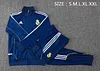2025/2026 Real Madrid Royal Blue Long Zipped Jacket Football Shirt 1:1 Thai Quality