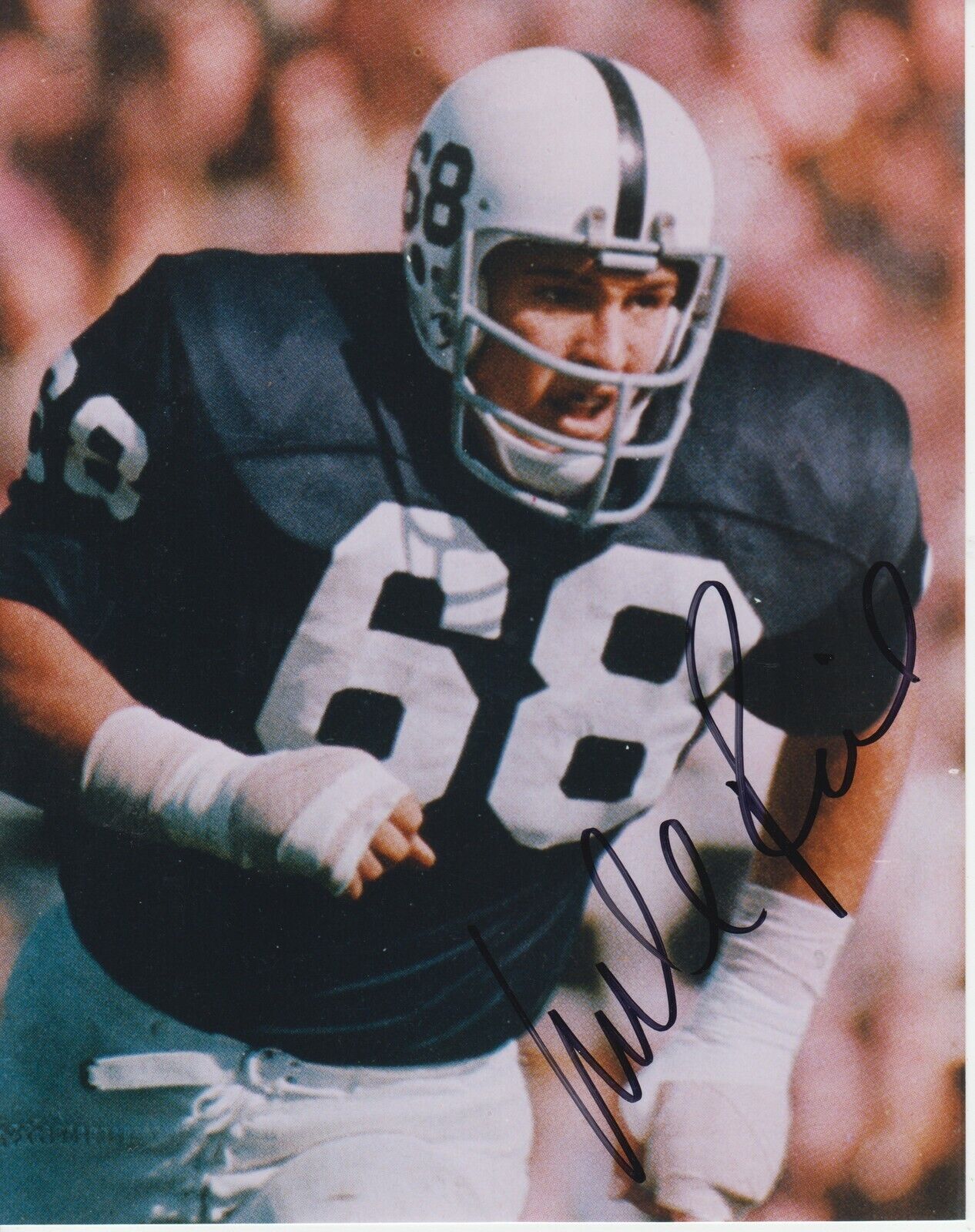 Mike Reid #2 8x10 Signed Photo Poster painting w/ COA Penn State Lions -