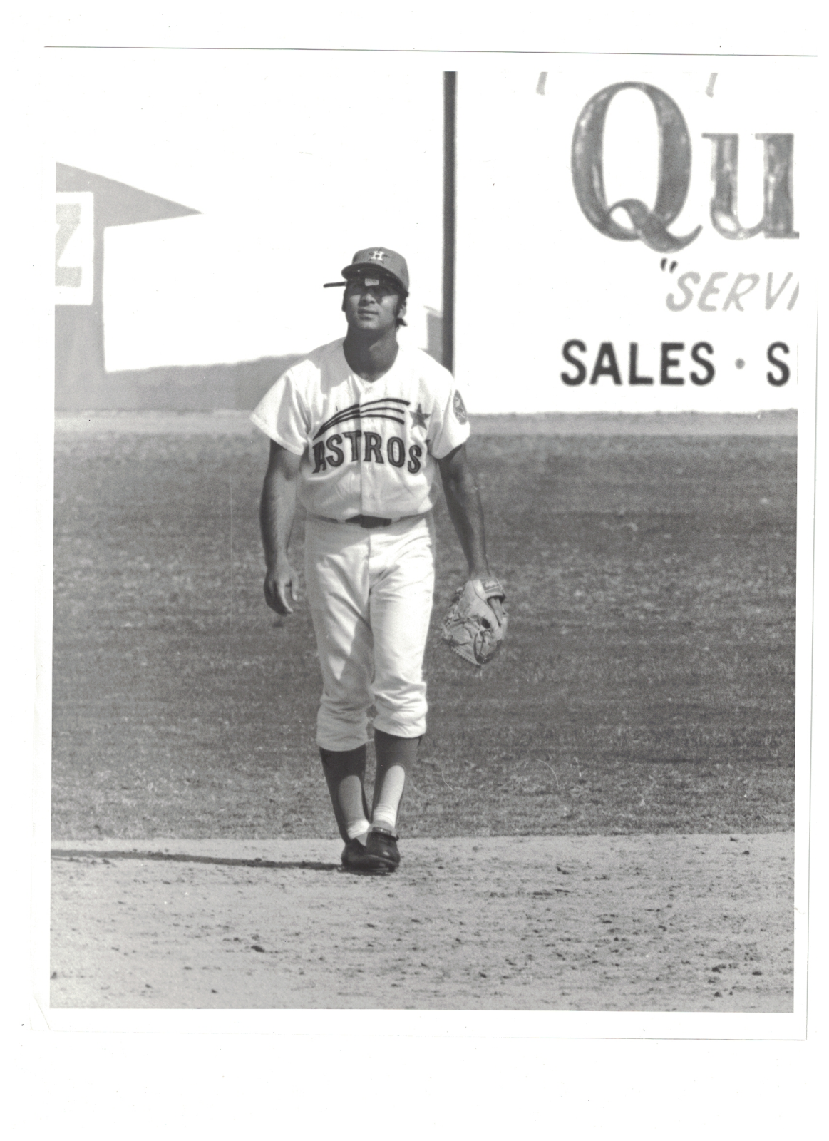 Bob Fenwick Houston Astros 8x10 Vintage Baseball Photo Poster painting RH1