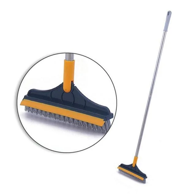 Rotating Bathroom Kitchen Floor Crevice Cleaning Brush