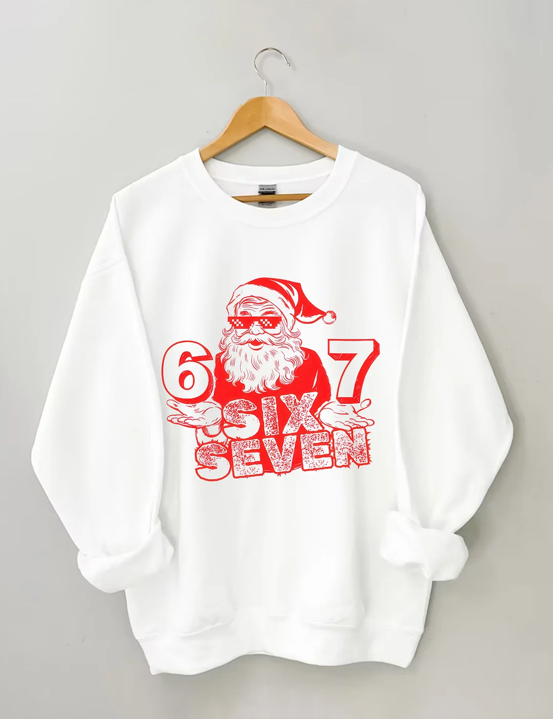 Six Seven Christmas Sweatshirt