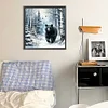 Diamond Painting-DIY Full Round Drill Snowy Bear